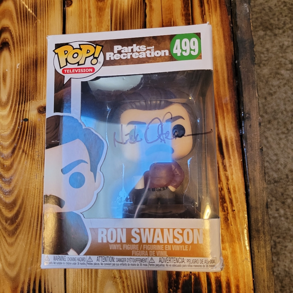 Autographed Funko Pop